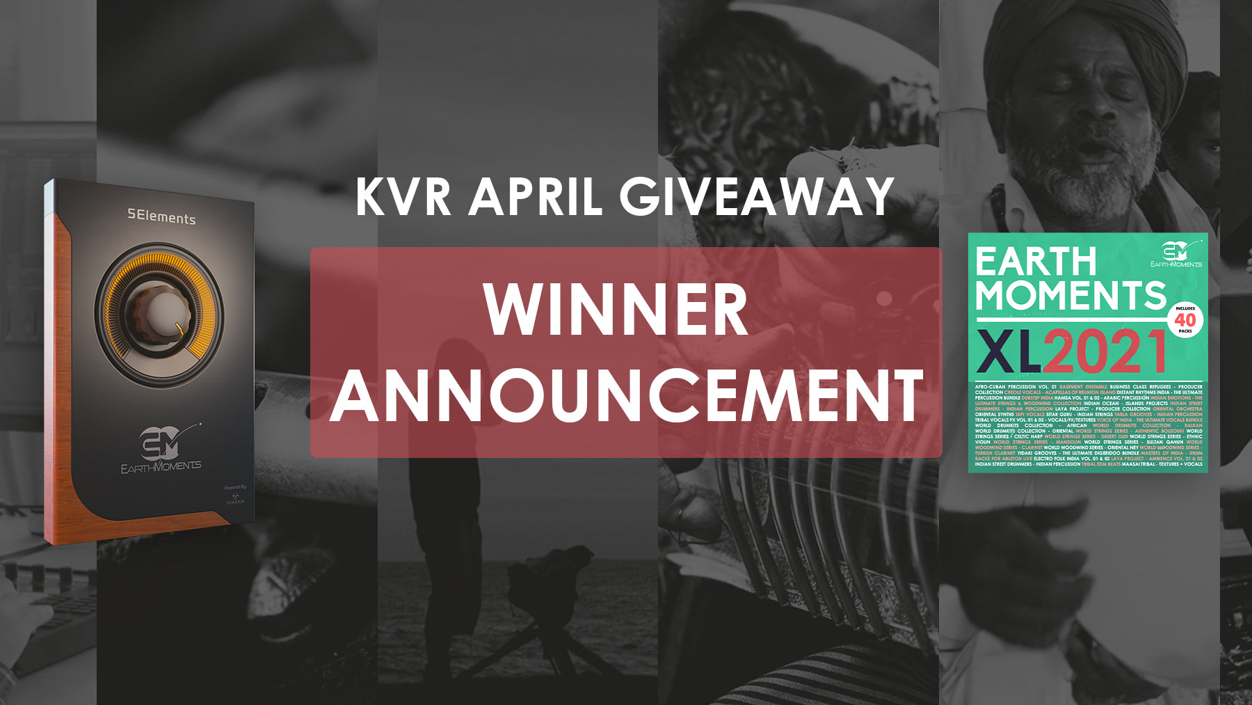 Winner of the KVR April 2021 Giveaway Announced